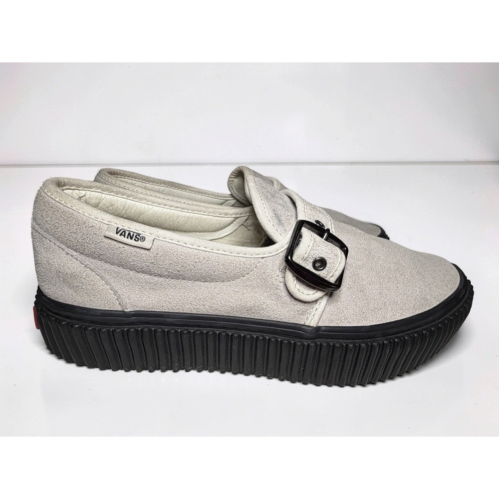 Vans Classic Slip On 47 Creeper Marshmallow/Black Mens Sz 9 Fear God SKATE-PUNK